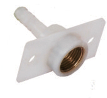 FLANGE WITH BRASS NUT INSERT & 8 MM NASAL